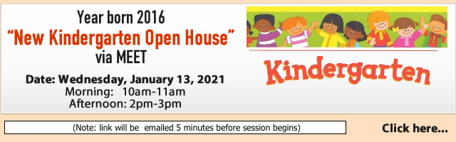Kindergarten open house